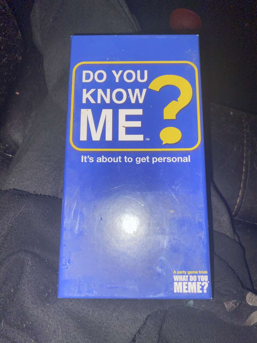 do you know me game from what do you meme