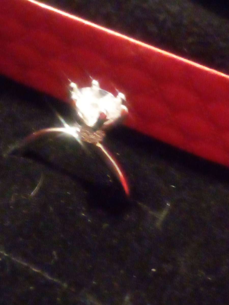 D 2ct 925 sterling silver vintage wedding ring for women