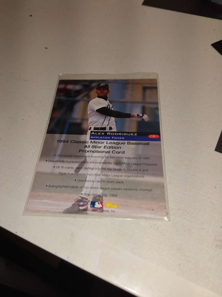 classic top prospect Alex Rodriguez