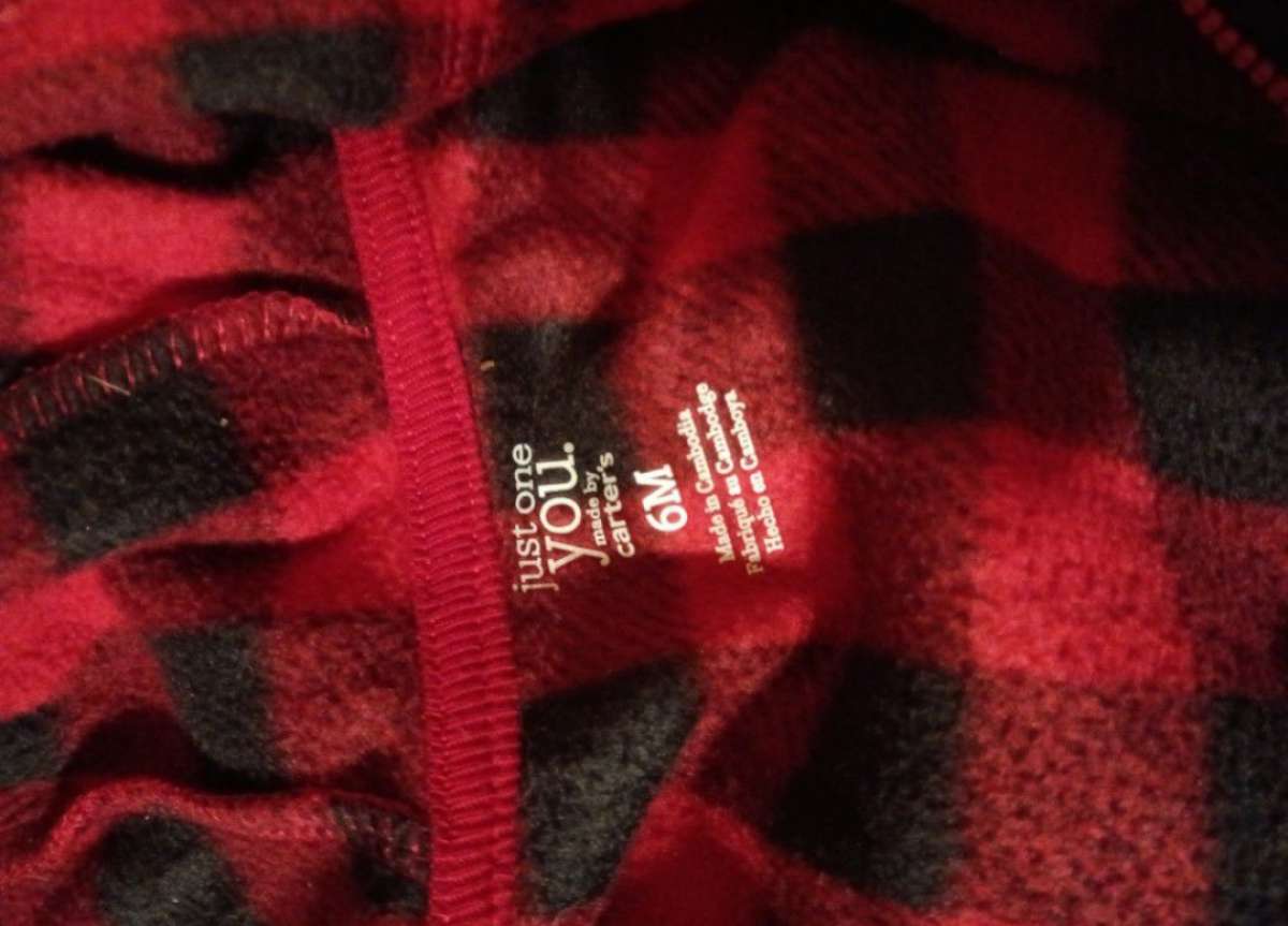 Carters 6 month baby snuggle outfit