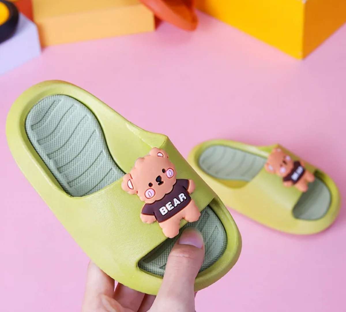 Toddler Boys  Girls Slide Sandals NonSlip Summer Slippers