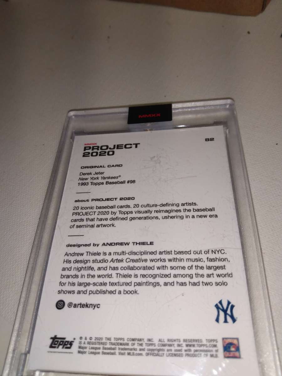 Topps 2020 Derek Jeter