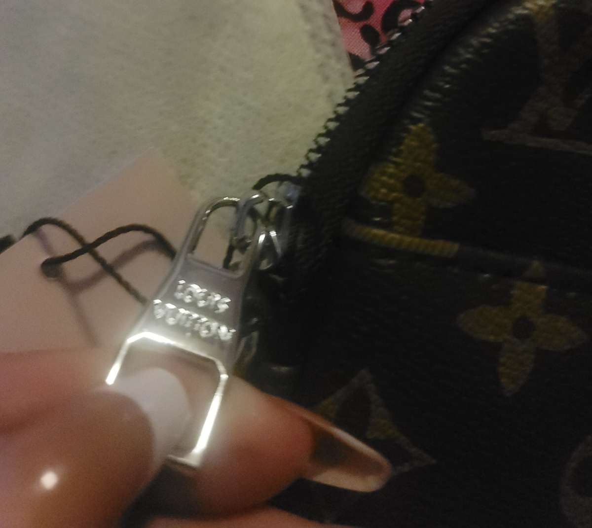 Designer LV brown shoulder Handbag NWT