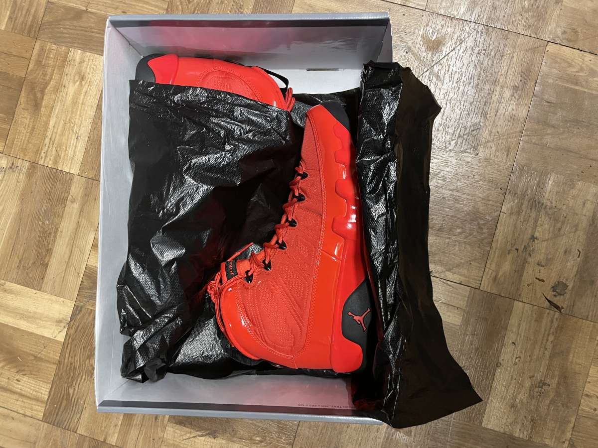 Jordan 9s chili red