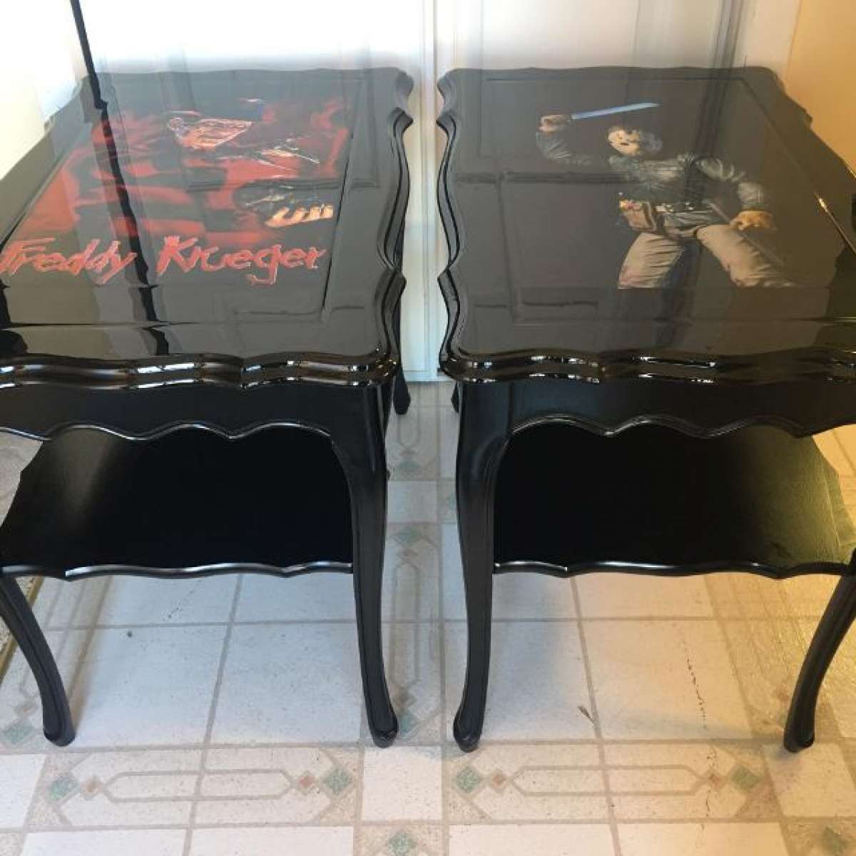 Freddy and Jason tables