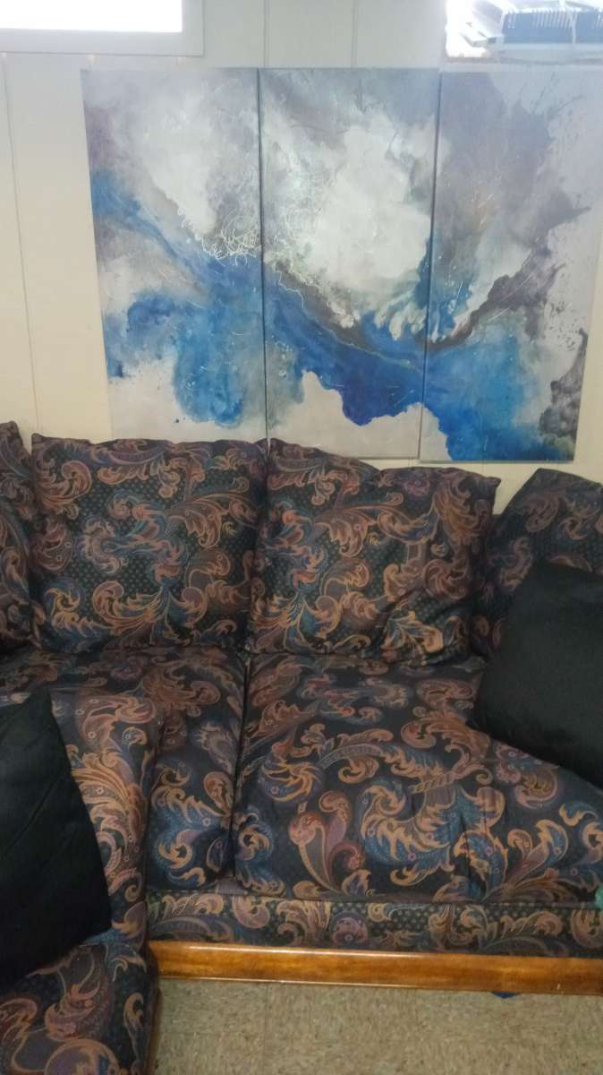 Couch and loveseat