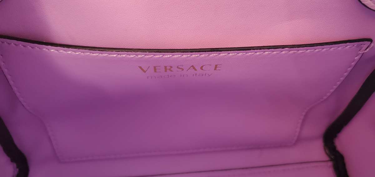 Lavander Versace bag