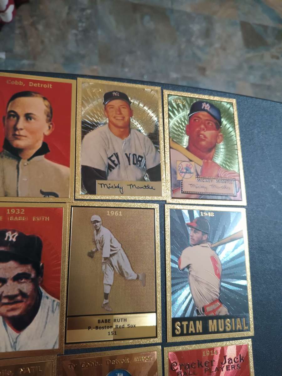 baseball cards