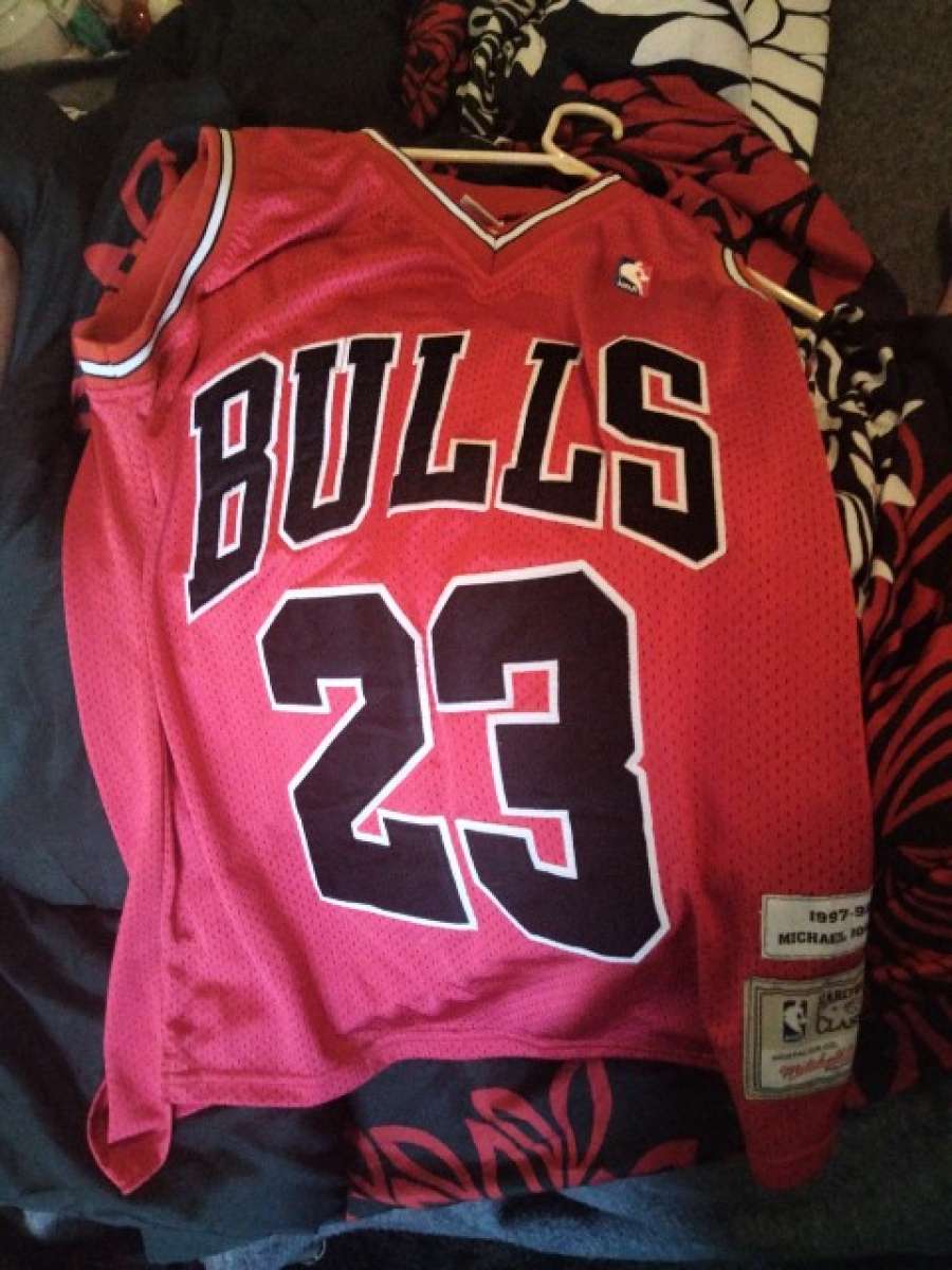 Michel and Ness authentic Michael Jordan