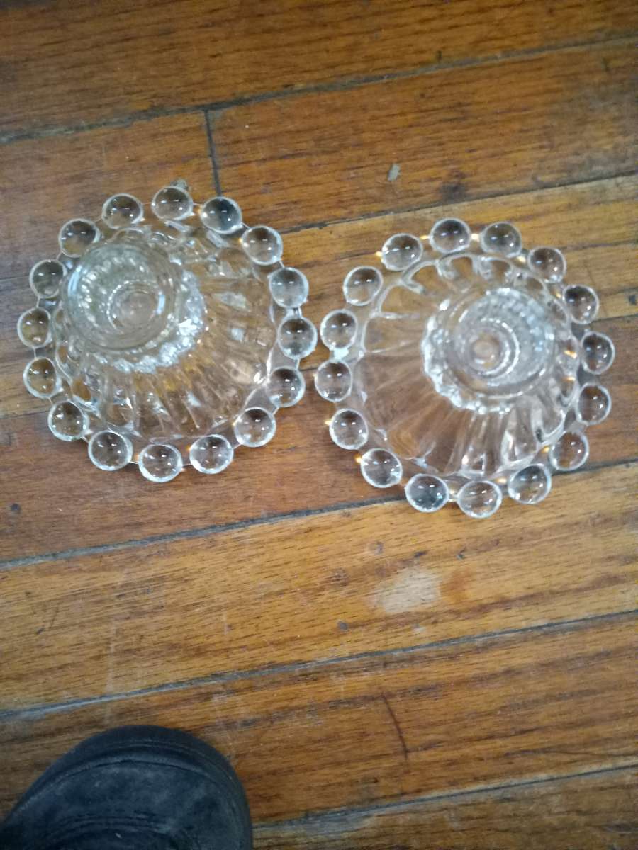 70s candle holders