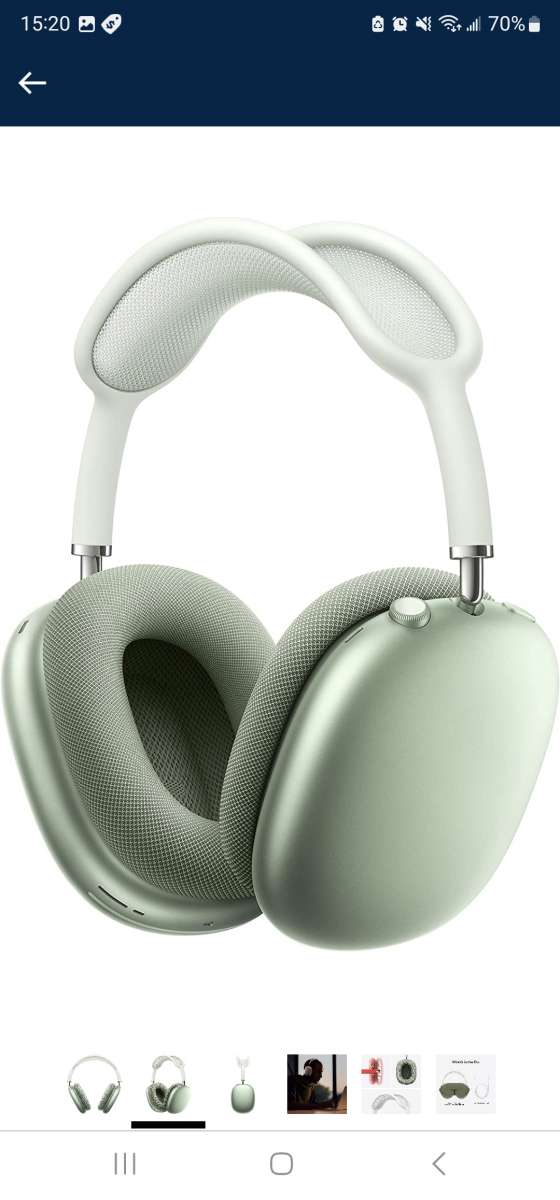 Apple AirPods Max w Smart case Green Brand New  Factory Seal