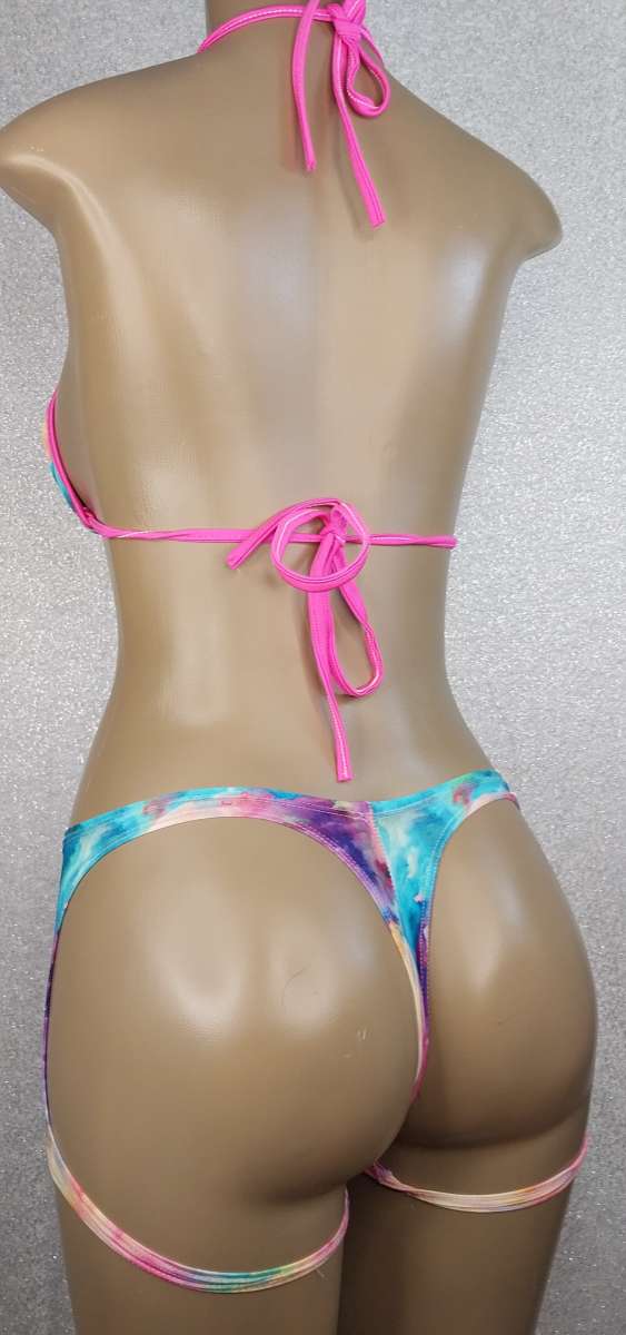 Tie Dye Custom Made Bikini Set