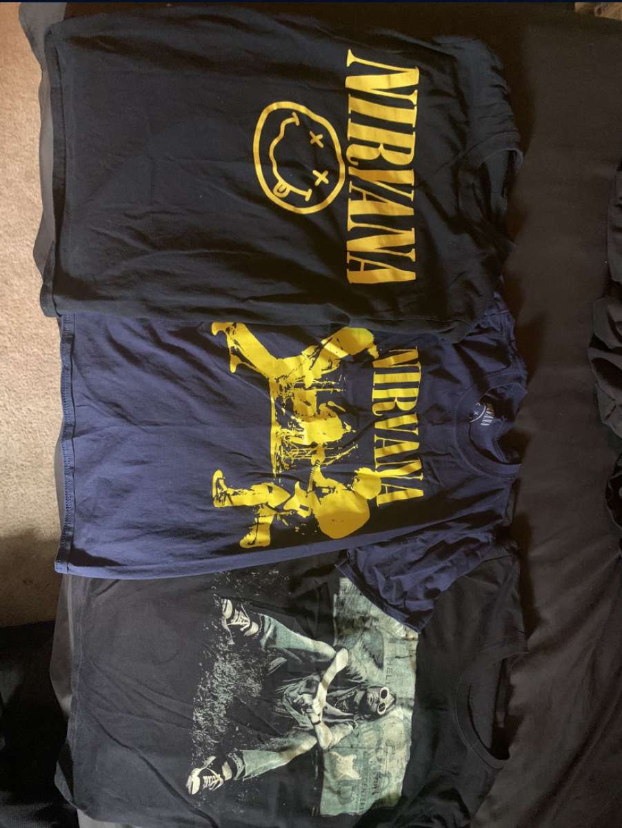 Nirvana band Tshirts