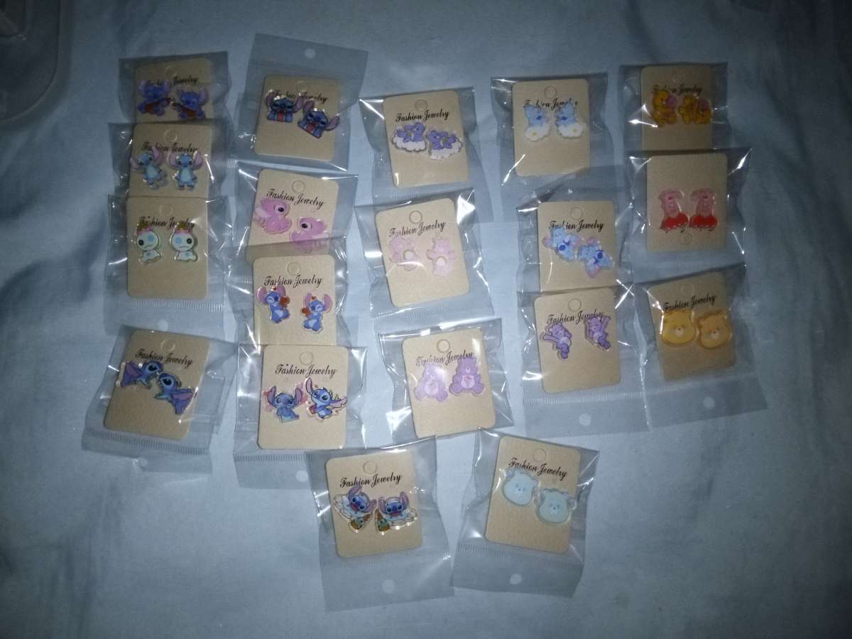 Handmade character earrings 2 dollars each