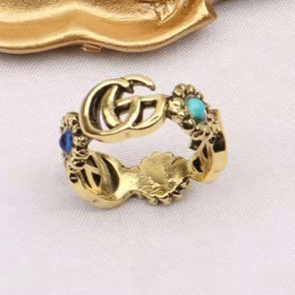 Gucci chanel LV rings