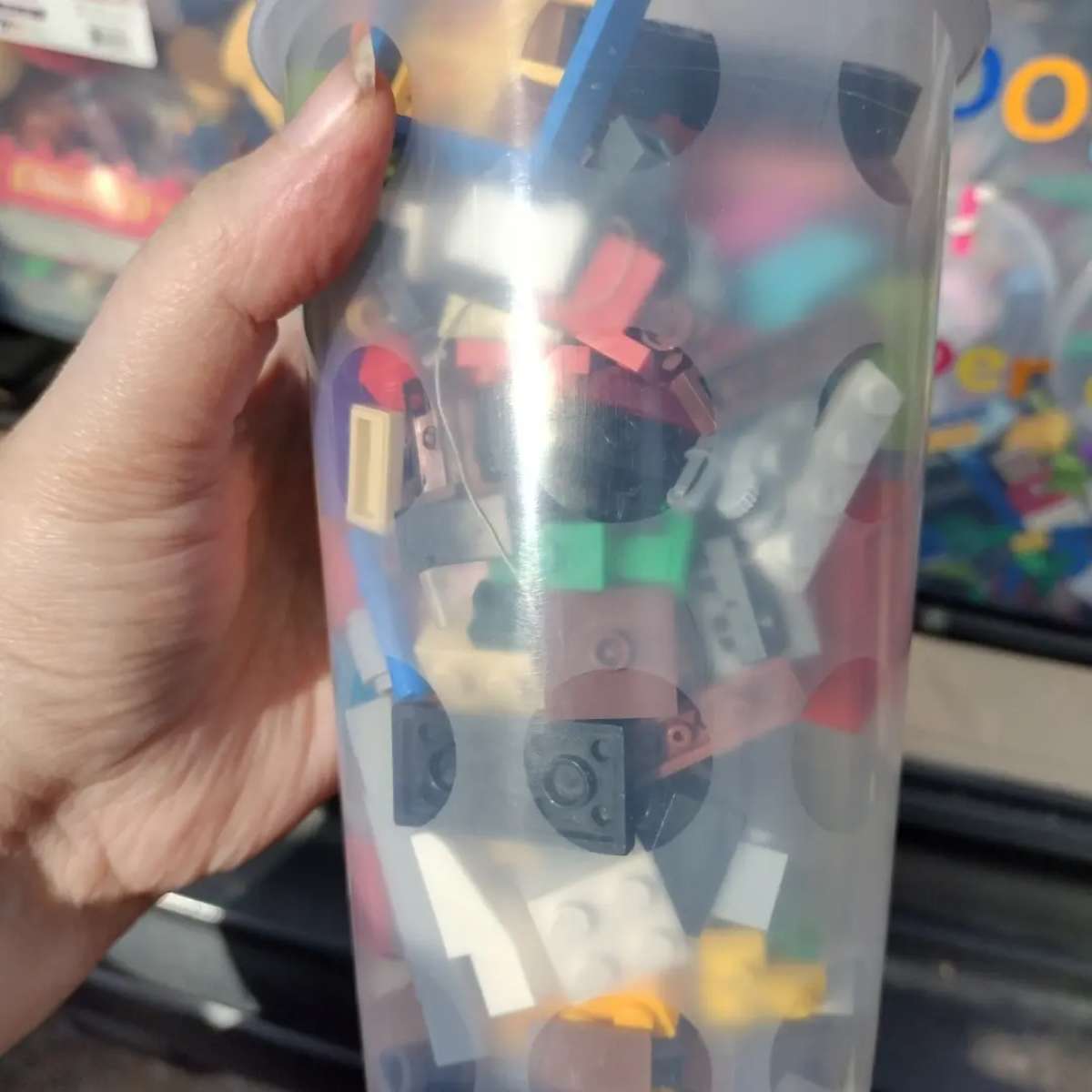 Lego Cup Full with Lid