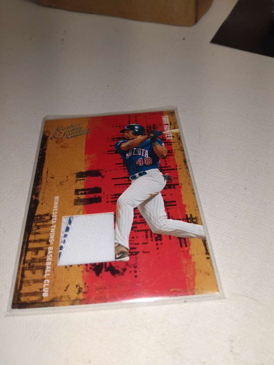 1985 relic leather and lumber Tori Hunter