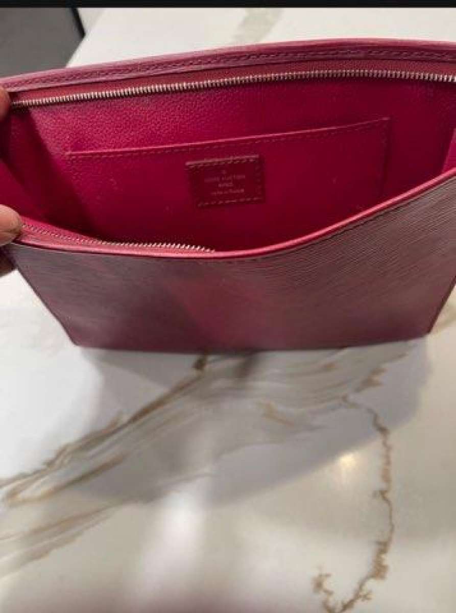 Louis Vuitton Epi Toiletries pouch red