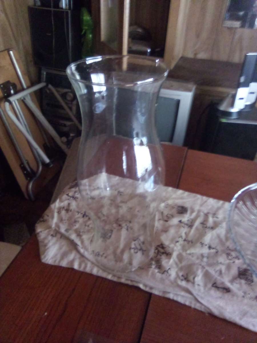 antique tornado glass