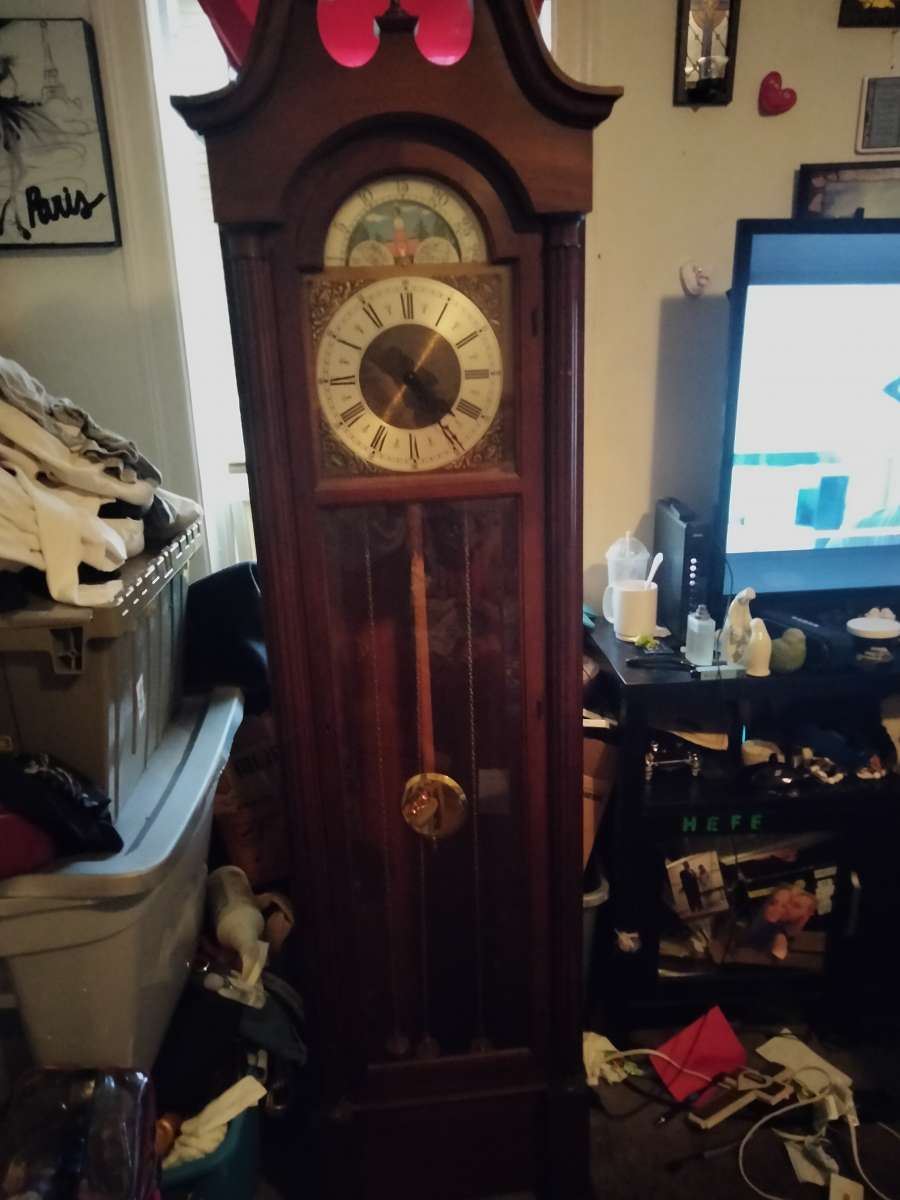 Grandfather clock as is