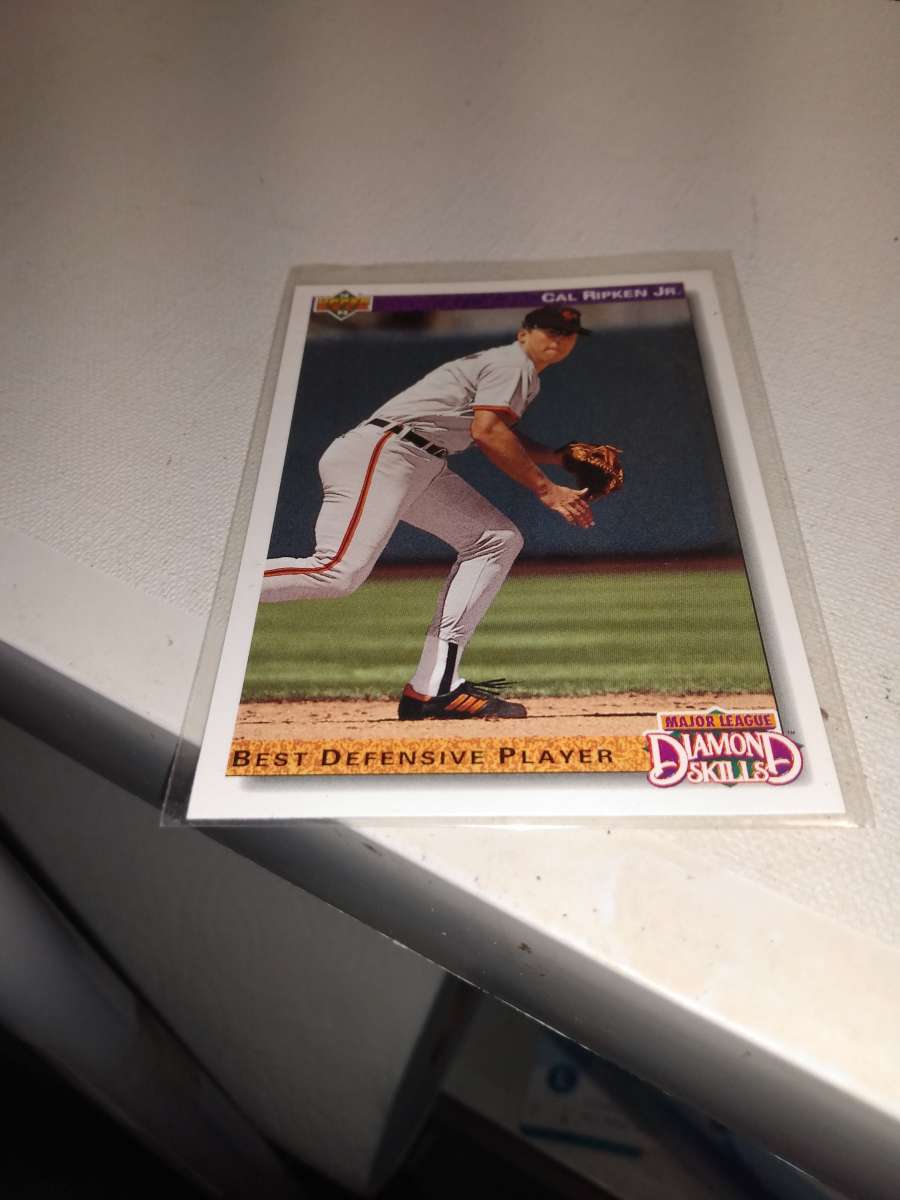 1992 upper Deck best defensive player cowboy Jr