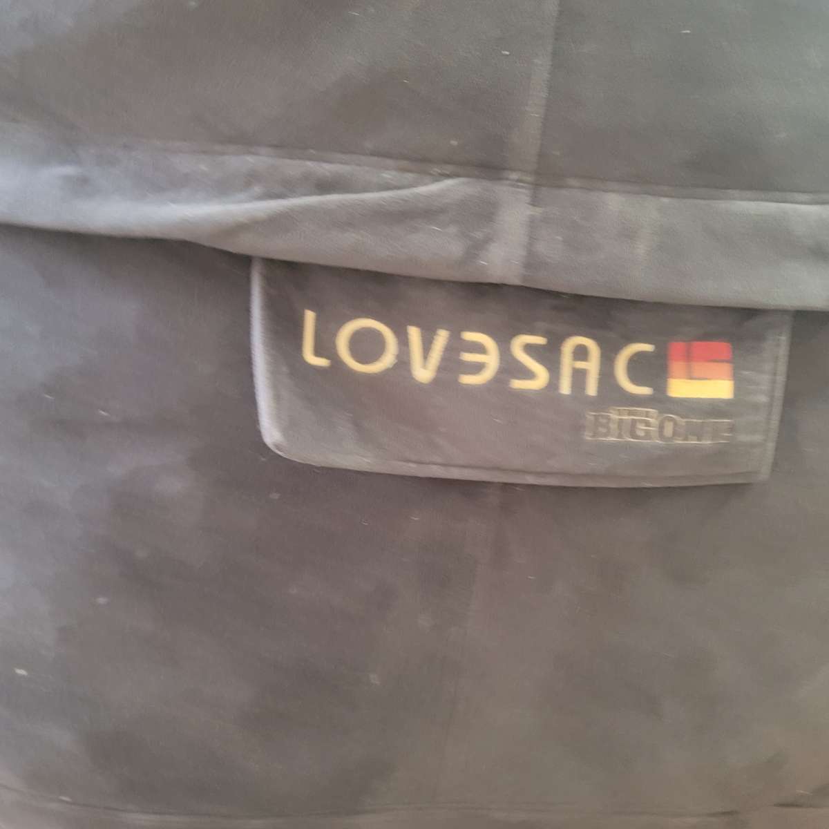 Lovesac BigOne Bundle Lovesac 8ft Bean Bag Couch and Ottoman