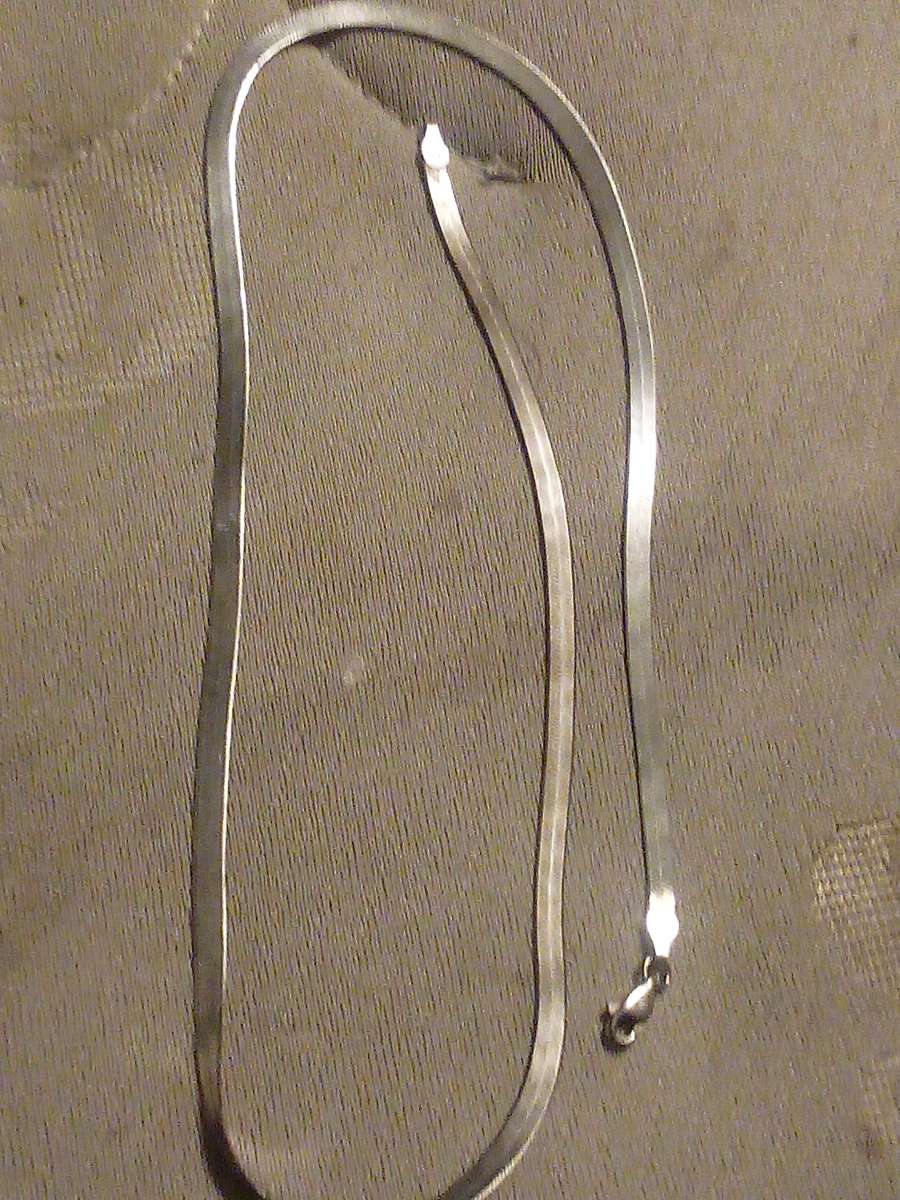 sterling silver vintage 925 Italy made and stamped necklace