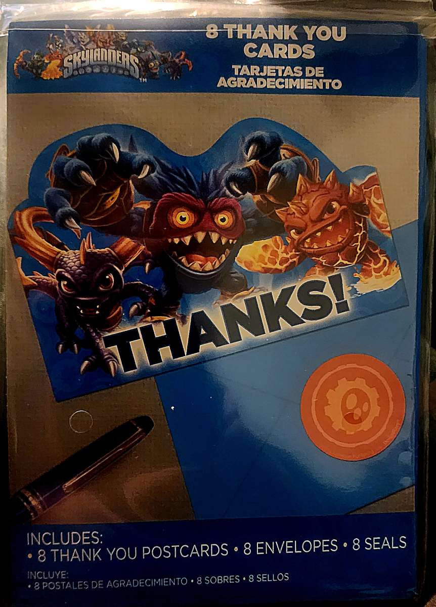 Skylander Kid Party Set Read Description