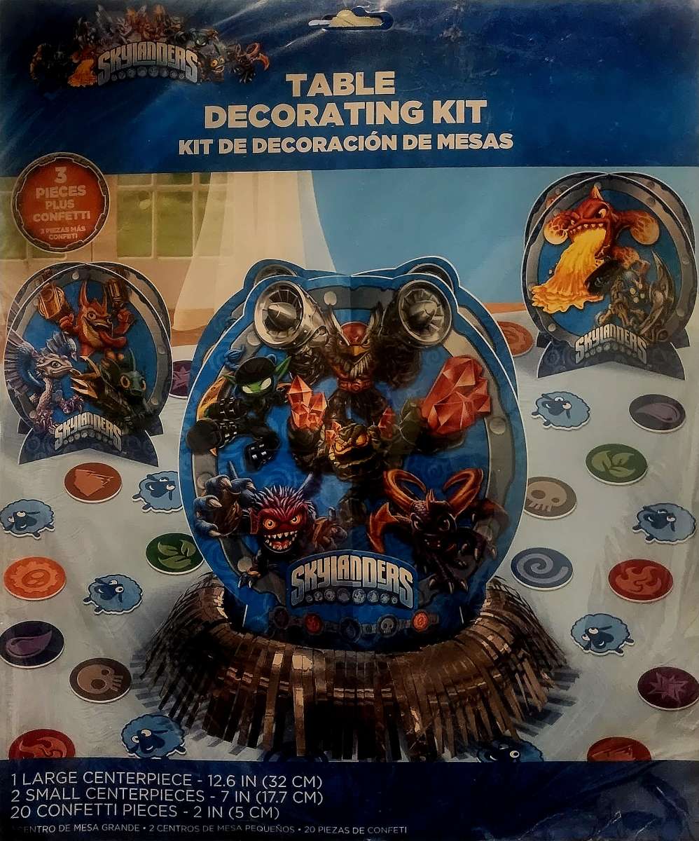 Skylander Kid Party Set Read Description