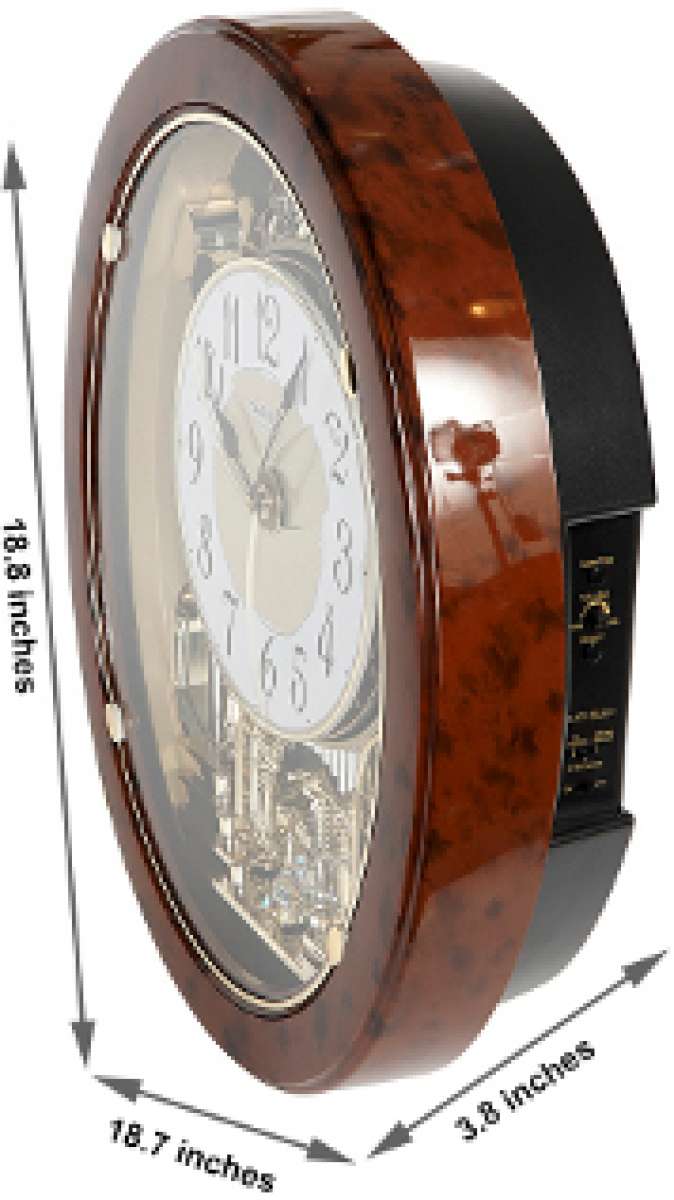 Rhythm Clock Magic motion stars