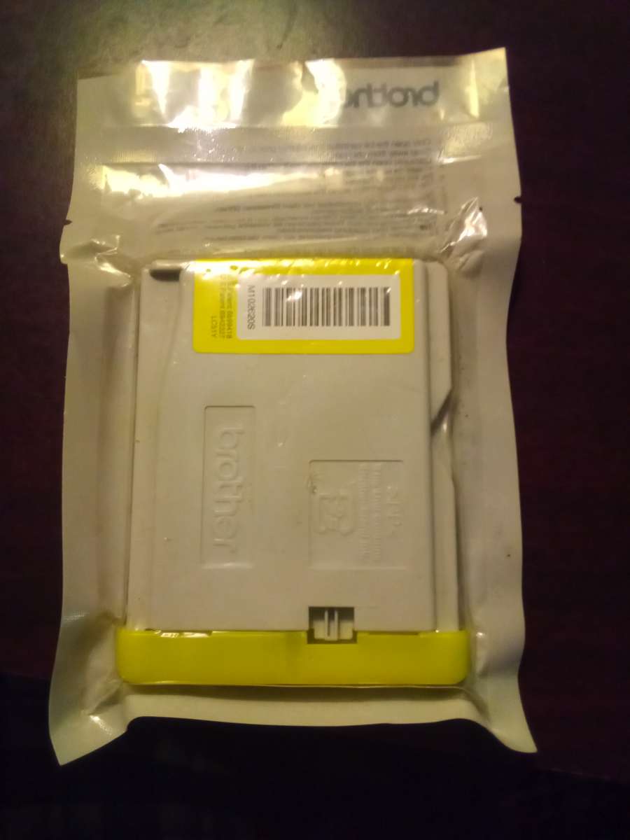 Brother yellow ink cart