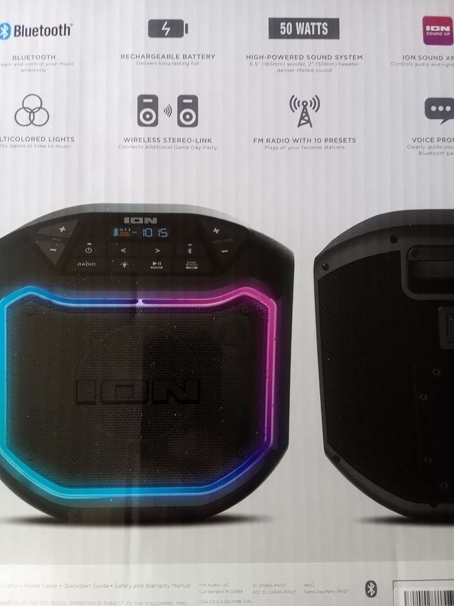 ion game day party speaker