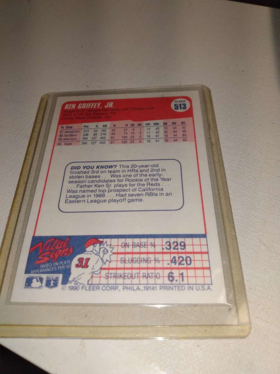 1990 Fleer Ken Griffey Jr