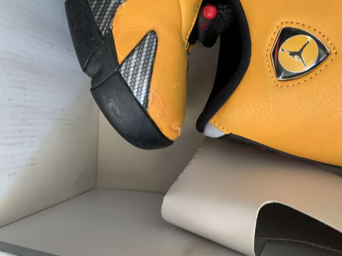 Jordan 14s Ferrari yellow