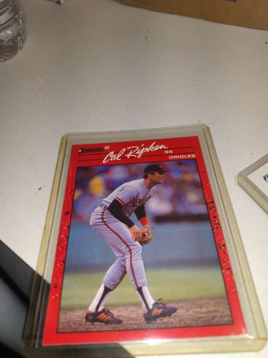 1990 donruss card number 96 Cal ripken Jr error card