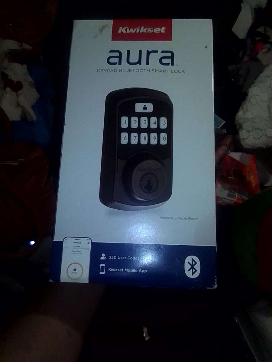 aura key pad Bluetooth smart  lock