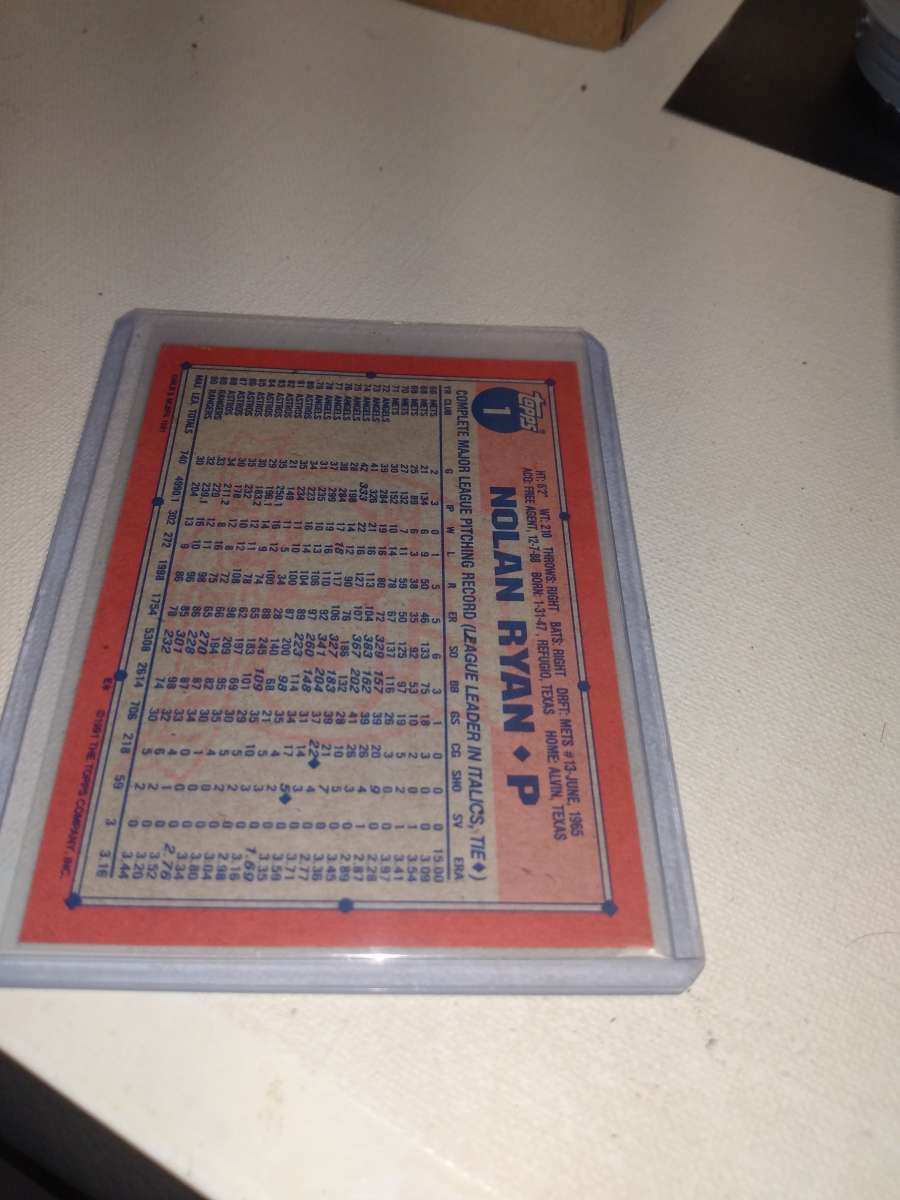 Topps 1991 Nolan Ryan