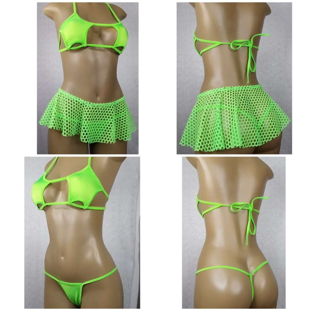 New Custom made Exoticbikini Skirt Set