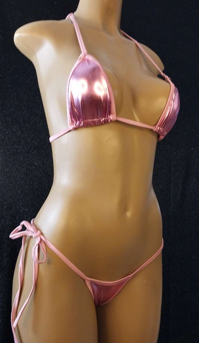 New Metallic  Exotic Custom Made Bikini