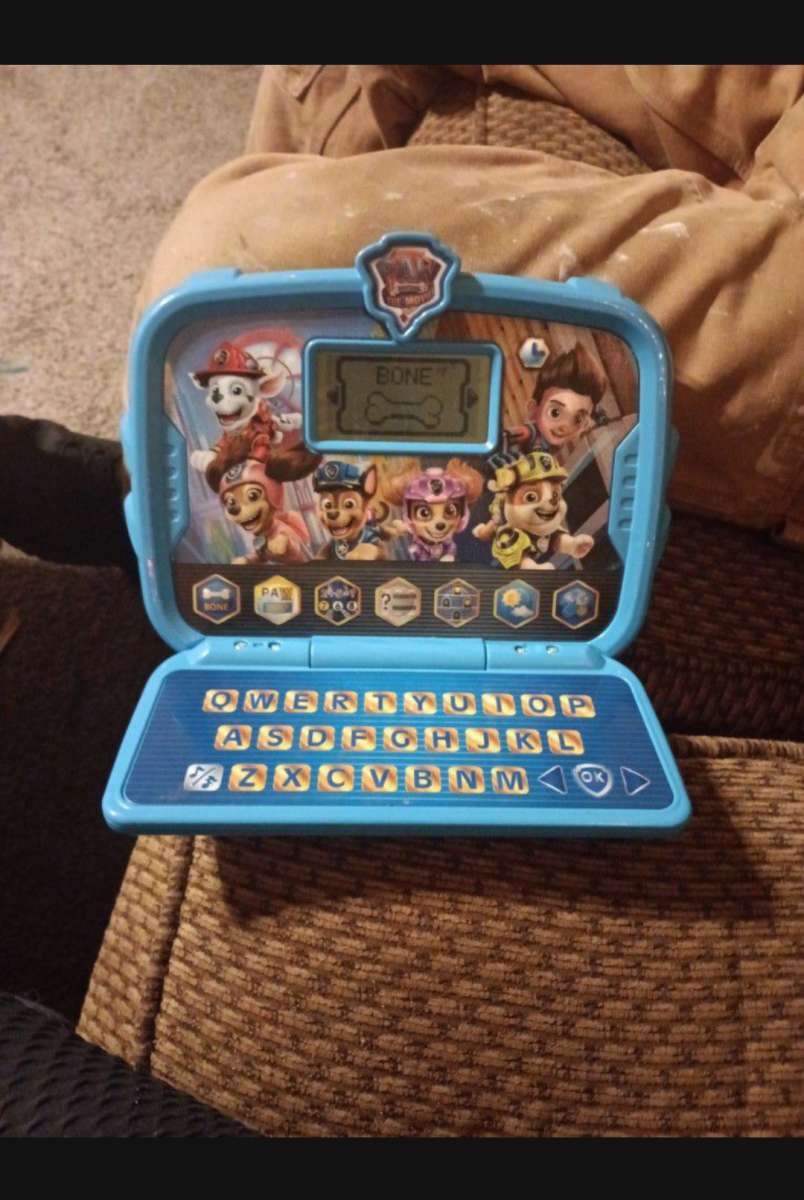 paw patrol learning tablet