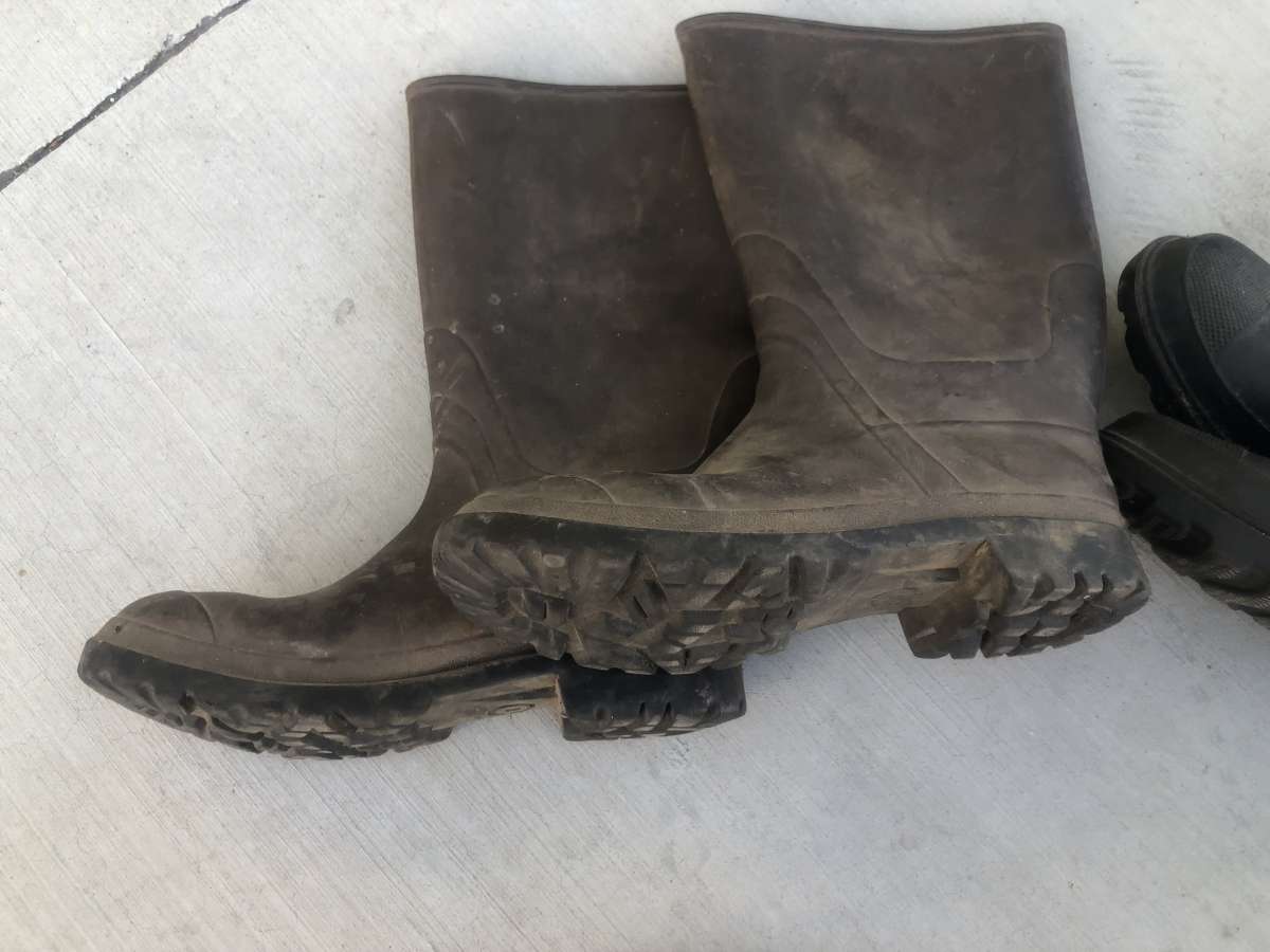 rubber boots