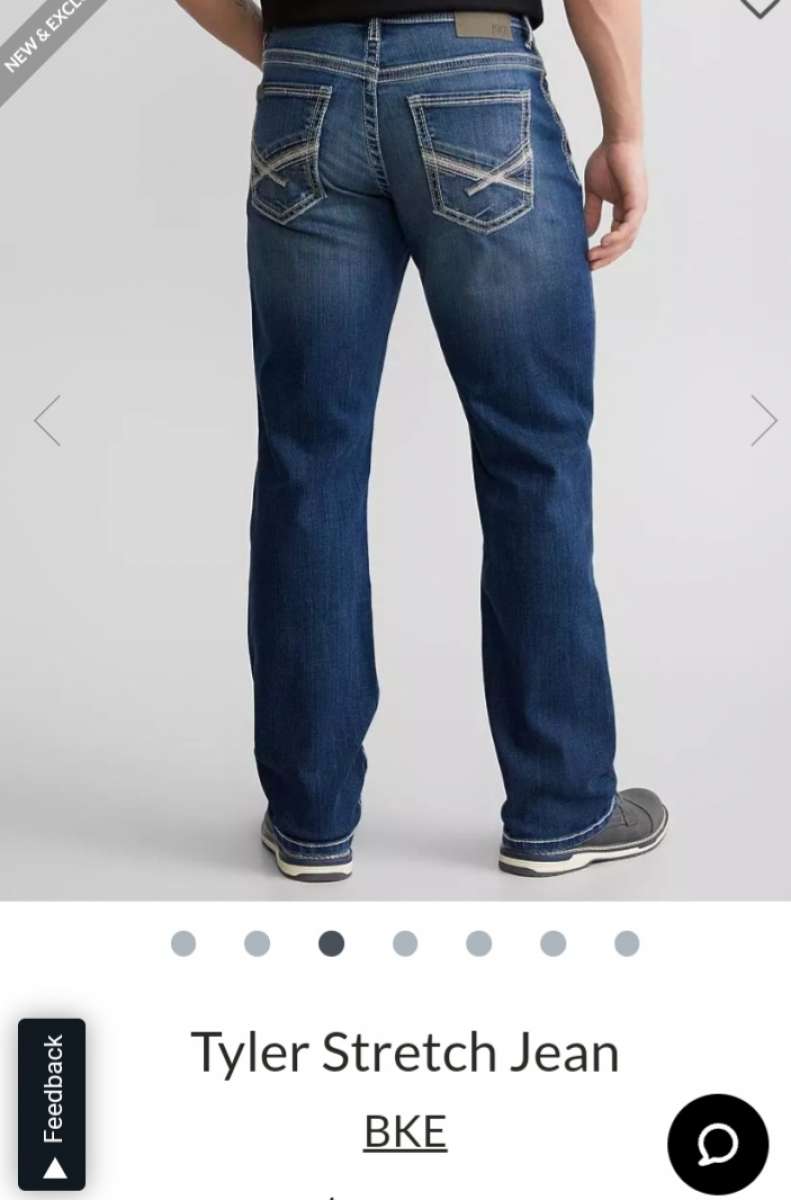 mens bke jeans