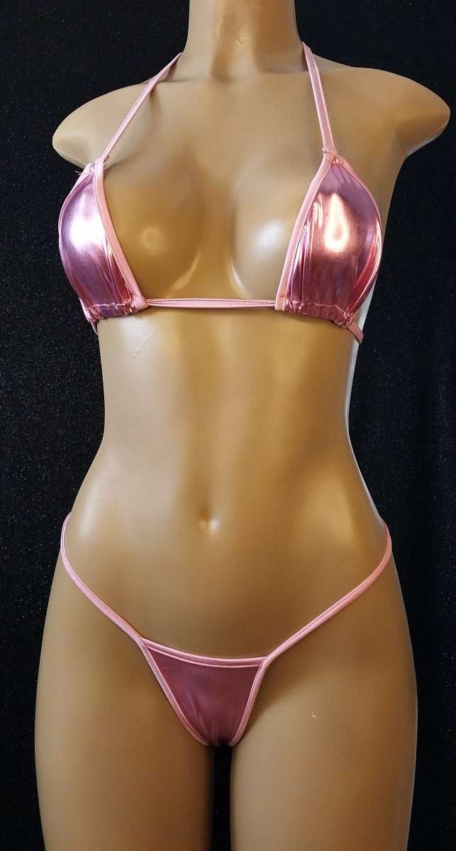 New Metallic  Exotic Custom Made Bikini