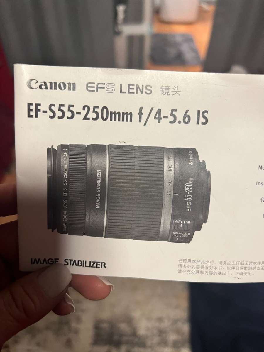 Variety of cameras and lenses