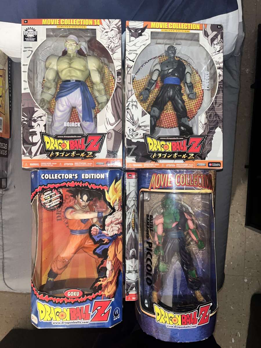 Dragon Ball Z movie collection figures