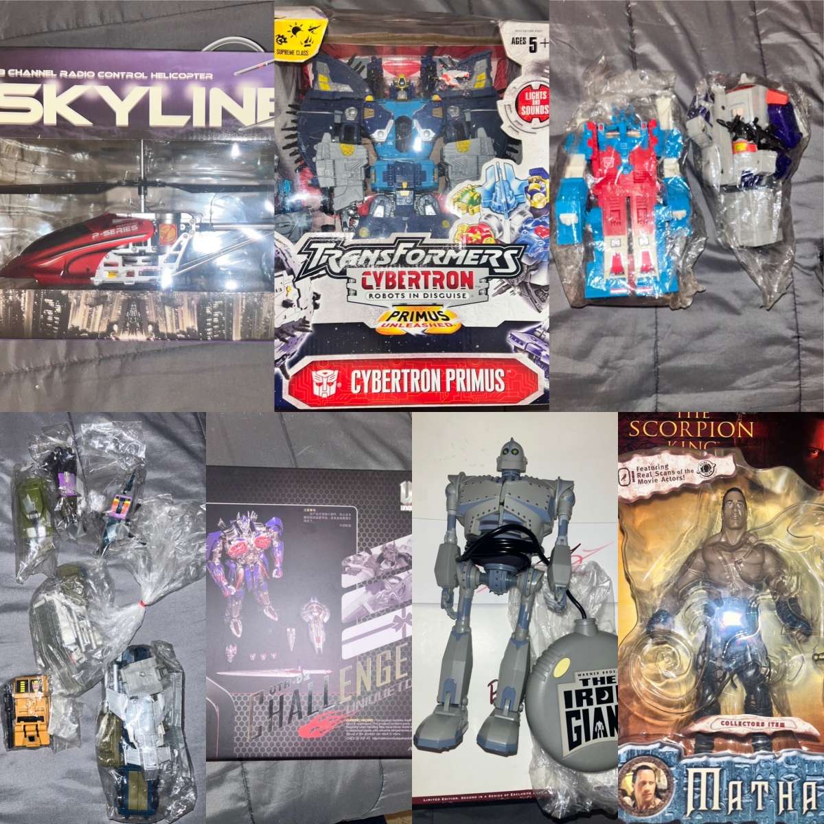 Robots and action figures