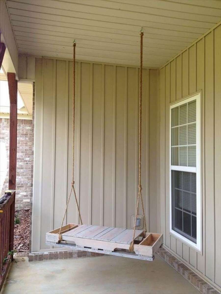 Beautiful porch swing