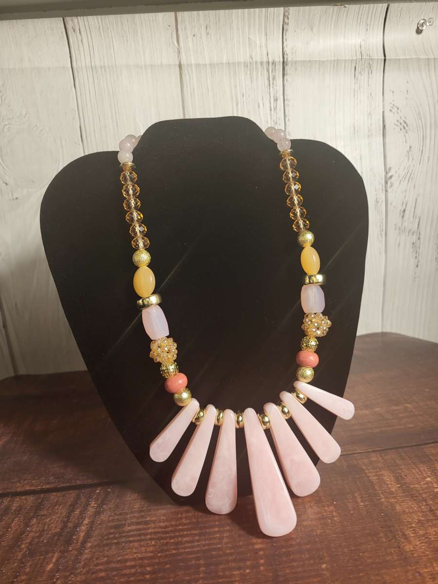 pastel necklace