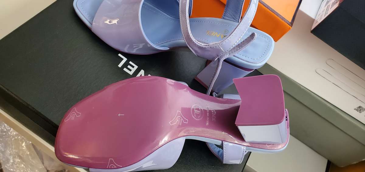 lavander heels shoes