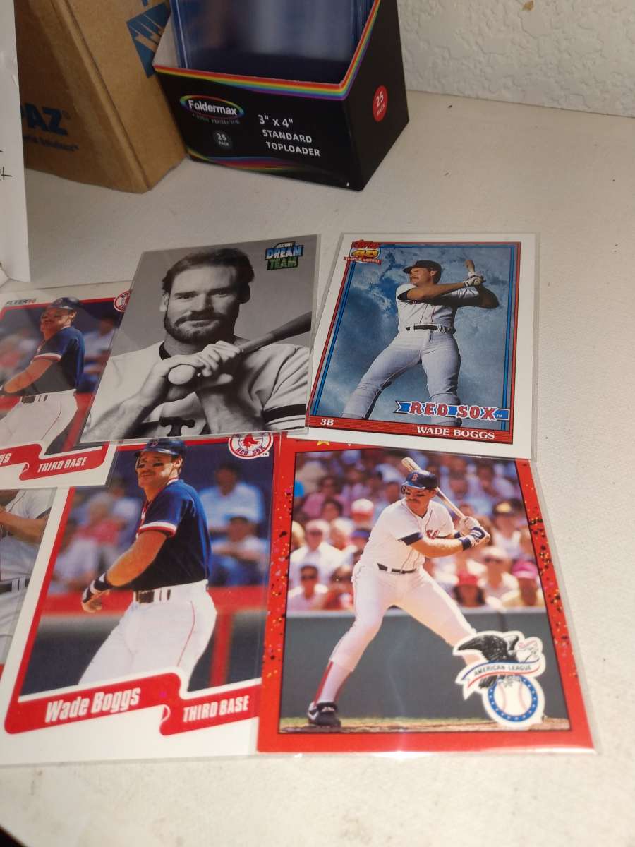 six car lot Wade boggs Hall of famer